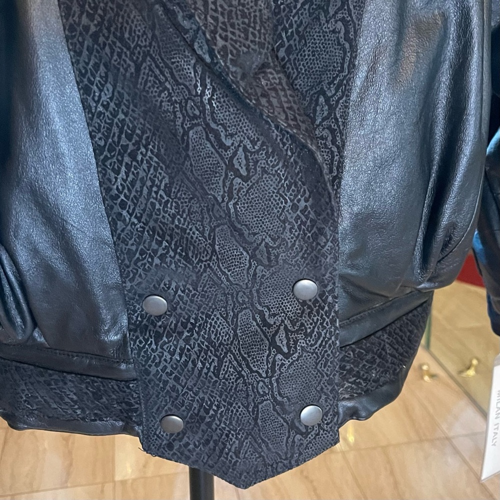 VINTAGE 80’s LA VITA BOMBER JACKET - Picture 3 of 14